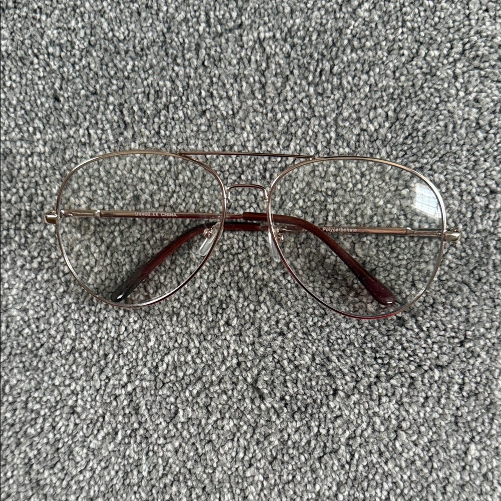Amazon Silver Aviator Glasses